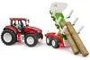 BRUDER ROADMAX trattore+rimorchio in legno 03453 Anteprima dell’immagine prodotto 3