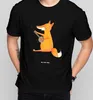 Mr. & Mrs. Panda Größe M T-Shirt Fuchs Gitarre - Schwarz - Produktbild-Vorschau 4