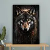 MuchoWow® - Leinwandbilder - Tiere - Wolf - Porträt - Produktbild-Vorschau 4