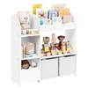 SONGMICS Bücherregal Kinder, Kinderregal, Spielzeugregal Produktbild-Vorschau 1