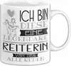 Reiterin Tasse Geschenk Ich Bin Diese Eine Legendäre Produktbild-Vorschau 1