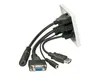 LINDY Wanddose VGA/HDMI/USB/3.5mm Stereo Produktbild-Vorschau 4