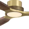 Parrot Uncle Ventilateur Plafonnier 122cm, Or et Bois, Voir les images du produit 8