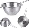 Colino da cucina tondo 21 cm - Acciaio inox, manico, Anteprima dell’immagine prodotto 21