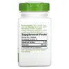 A white bottle of supplements with a green cap, showing the supplement facts label. Produktbild-Vorschau