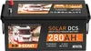 Solarbatterie 280Ah 12V EXAKT DCS Wohnmobilbatterie Produktbild-Vorschau 1