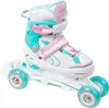 4in1 Inlineskates Triskates Rollschuhe Schlittschuhe Raven Produktbild-Vorschau 5
