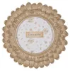 Clayre & Eef Cadre photo Ø 10 cm Beige Plastique Voir les images du produit 1