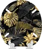 SANILO® WC-bril Golden Leaves, toiletdeksel rechtstreeks Productafbeelding-voorbeeld 5