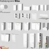 A collage of various kitchen cabinet modules and components, presented in a clean, studio-like setting with a light gray background. Produktbild-Vorschau