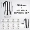 Mokkakanne Edelstahl 12 Tassen 600ml Perkolator Produktbild-Vorschau 2