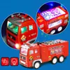 Camion de pompier avec son et lumière - voiture jouet en Voir les images du produit 7
