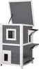 Lovupet Katzenhaus Katzenvilla Katzenhütte 2 Etagen Produktbild-Vorschau 4