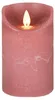 Anna's Collection Led-Blockkerze - altrosa - 12,5 x 7,5 cm Produktbild-Vorschau 12