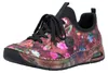 Rieker Damen Sneaker gemusterte Sohle Slipper mit Schnürung Produktbild-Vorschau 12