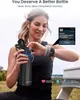 WaterH Boost Smarte Trinkflasche 710ml Schwarz Produktbild-Vorschau 1