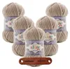 5 x ALIZE Velluto 530 Beige mit Label Produktbild-Vorschau 1