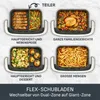 Tefal Dual Easy Fry Flex EY9228, Teplovzdušná fritéza, 9 L, Náhľad obrázku produktu 10