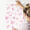 10m VLIES TAPETE Rolle Kinderzimmer Rosa Schmetterlinge Produktbild-Vorschau 4