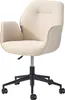 home24 Bürostuhl - Beige - Webstoff / Stahl - 61 x 91 x 59 Produktbild-Vorschau 1