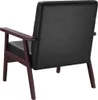 vidaXL Sessel Schwarz Kunstleder Produktbild-Vorschau 6