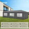 tectake® Pavillon Miramas 9 x 3 m, im Stecksystem Produktbild-Vorschau 2