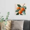 DEQORI Hybrid Leinwand Bild 30x30 cm 'Orangenfrische' Produktbild-Vorschau 3