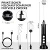 Tragbarer Rührstab, Elektrischer Milchaufschäumer mit 3 Produktbild-Vorschau 7