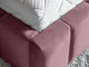 Manželská čalúnená posteľ 140x200 VEMIO 1 - ružová Náhľad obrázku produktu 7