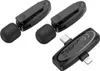 Microphone de Lavalier sans fil Lightning / USB C Hoco 2 Voir les images du produit 5