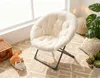 Moon Chair pliable, recouverte de laine de mouton, XXL, Voir les images du produit 3