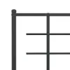 The Living Store Bettgestell mit Kopfteil Metall Schwarz Produktbild-Vorschau 9
