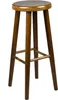 Stück Holz Buche hell Heller Holzhocker Barstuhl Stuhl Produktbild-Vorschau 1