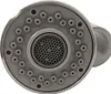 A close-up, top-down view of a shower head. Podgląd zdjęcia produktu