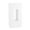 PFLANZWERK® Hochbeet Pflanzkübel VISTA 92cm WEISS Premium Produktbild-Vorschau 2
