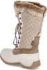 A single beige winter boot is shown from the side and back. Produktbild-Vorschau