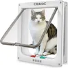 Große Katzenklappe – 4-Wege-Verriegelung, 28 cm x 24,9 cm, Produktbild-Vorschau 1