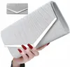 Sac de soirée élégant pour dames avec paillettes, argent, Voir les images du produit 12