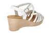 Gabor 44.671 Damen Sandalette - Riemchen Sandalen weiß Produktbild-Vorschau 5