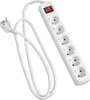 Hama 00030384, 1,4 m, 230 V, 50 Hz, Weiß, 370 mm, 80 mm Produktbild-Vorschau 2