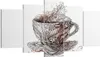 Bild auf Leinwand - Leinwandbild - Abstraktion Tasse Tee Produktbild-Vorschau 1