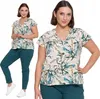 Moraj | Elegante Bluse Damen - Kurzarm - Größe M - Bunt - Produktbild-Vorschau 1