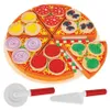 Kruzzel 22471 Holz-Pizzaschneider PIZZA 21 cm Produktbild-Vorschau 1