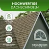 Bitumen Dachschindeln 2 m² rechteckig Schindeln Farbe: Produktbild-Vorschau 2