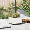 vidaXL Sonnenschirmständer Weiß 45 x 45 x 45 cm Stahl Produktbild-Vorschau 2