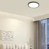ZMH Plafonnier LED  Ø22cm  Plat 18W Lampe de couloir Noir Voir les images du produit 6
