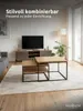 holz4home® Couchtisch 2er-Set aus hochwertigem Eichenholz I Produktbild-Vorschau 2