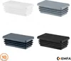 Lamellenstopfen rechteckig 60x20 mm Weiß 10 Stück Produktbild-Vorschau 3