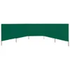 vidaXL Tissu brise-vent 5 pièces 600 x 160 cm vert Voir les images du produit 2