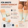 CAMBIVO Kompressionsstrš¹mfe 2XL-5XL, 8-15 mmHg, fš¹r Produktbild-Vorschau 2